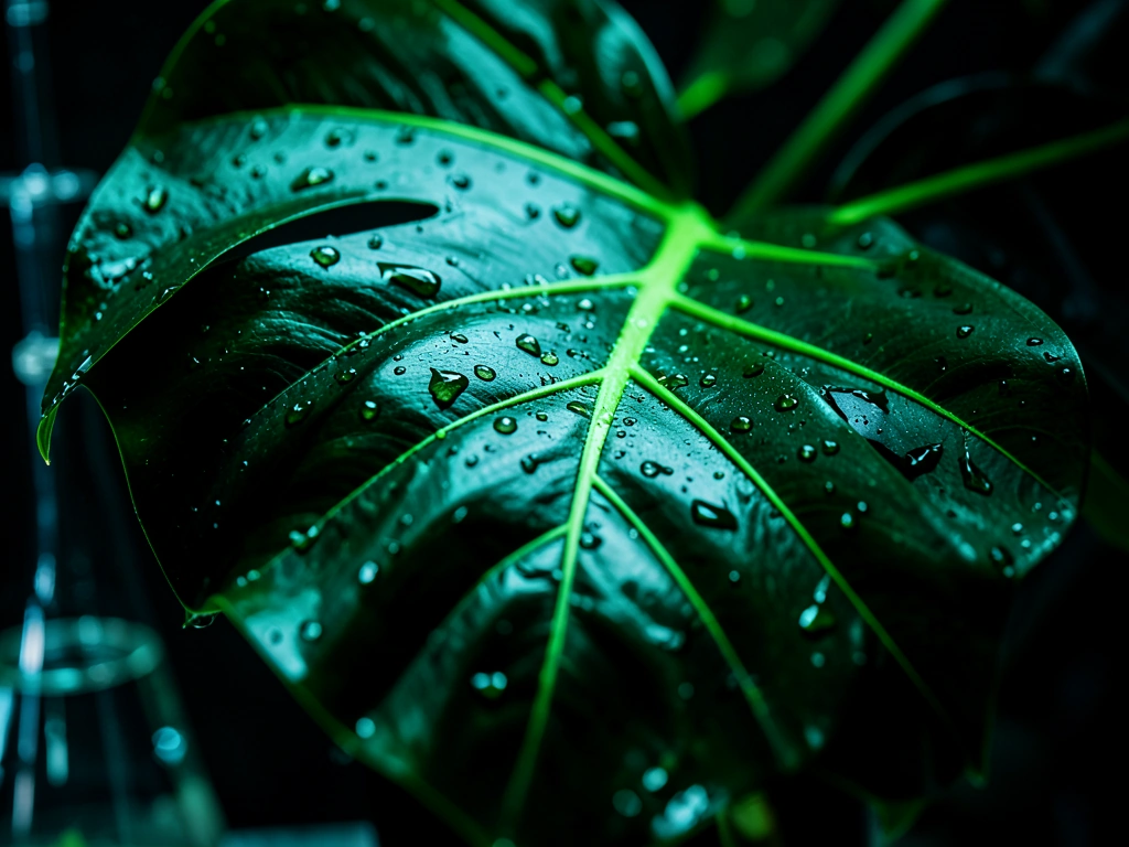 Macro botanical texture